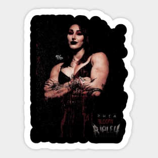 Rhea Ripley Bloody Sticker